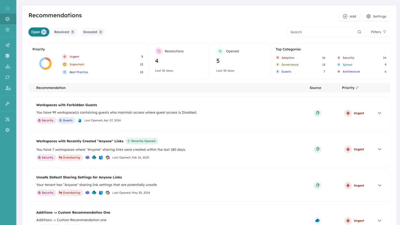 screenshot of Orchestry Software